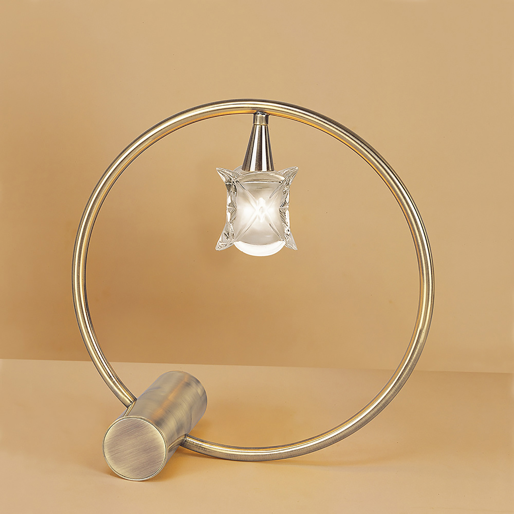 Rosa Antique Brass Table Lamps Mantra Designer Table Lamps